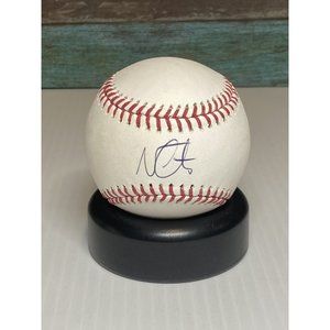 Nestor Cortes Yankees Signed Official OML Baseball Autographed AUTO